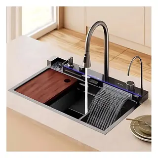 Waterfall Kitchen sink - image 4