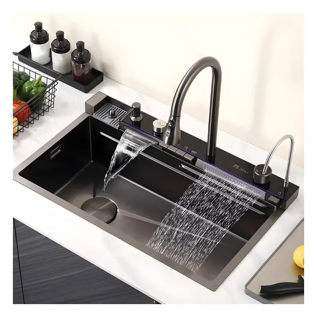 Waterfall Kitchen sink