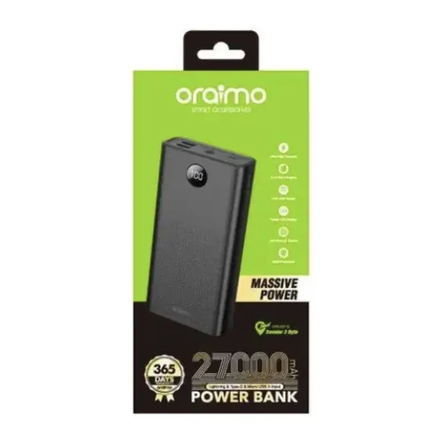 Oraimo power bank 27000 mAH