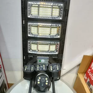 V380 Pro Solar Street Light PTZ Flood Light 4g Camera 450w