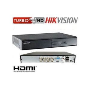 Hikvision 8 Channel Upto 1080P DVR Machine-Metallic