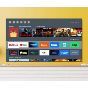 Hisense 75'' FRAMELESS 4K ULTRA HD SMART TV, NETFLIX