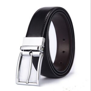 Double-sided Men Pure Leather Belt