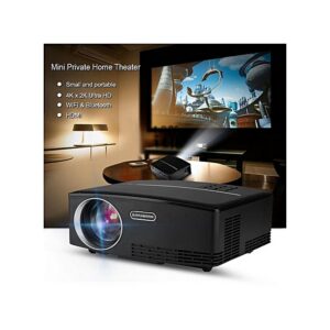 Portable Mini Projector 4K X 2K Ultra HD HDMI Media Player