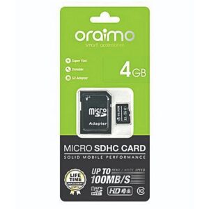 Oraimo Micro SD Card - 4GB