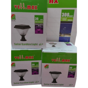 VELLMAX SOLAR GARDEN LIGHT 34032