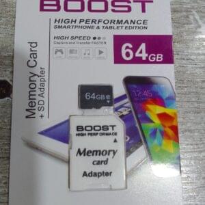 64 Gb Boost Memory Card